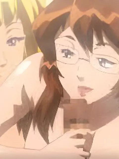 ツインテ美少女が変態女教師と3Pセックス！