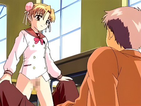 可愛い巨乳の同級生と放課後に教室でSEX！