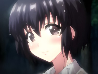 雨に濡れた巨乳美少女JKが興奮した中年男に人目ないバス停で処女を奪われちゃう中出し強姦エッチ aniporn