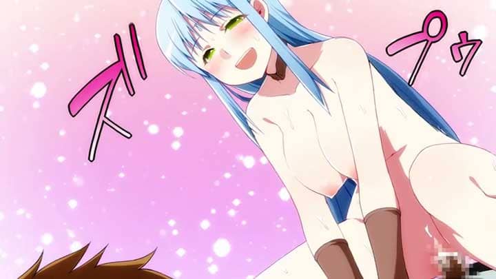 【モーションコミック】異世界転生したらセックスバトルで女を支配する世界だった件！早漏童貞がチート特訓でハーレム王を目指す！神様処女との修行編。