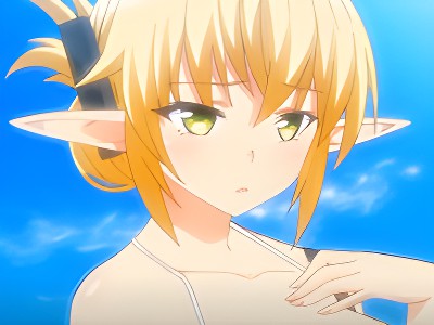 ビーチで生徒を守るため彼氏のフリをする真面目教師が守ってた美少女エルフに迫られて砂浜で熱く交わり合う野外イチャラブSEX XVIDEOS