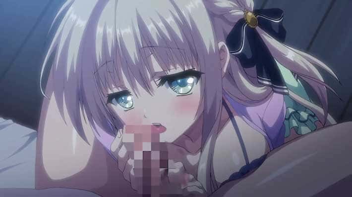 【エロアニメ】乙女の花園は残念な変態ばかり！？女装男子がヒロイン顔負けの可愛さで女子寮に潜入、肉棒を見たお嬢様に濃厚フェラで愛液と精液を絞られる。