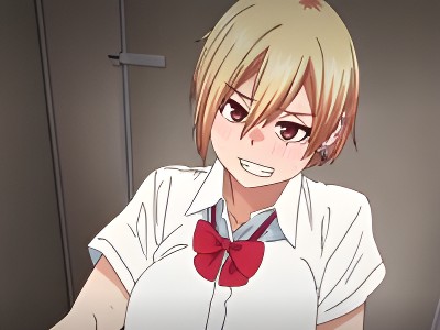 非モテ男子の謎の発情フェロモンに当てられ欲情したギャルJKが我慢できずに呼び出したトイレで主導権握ってヤリまくる女性上位エッチ aniporn