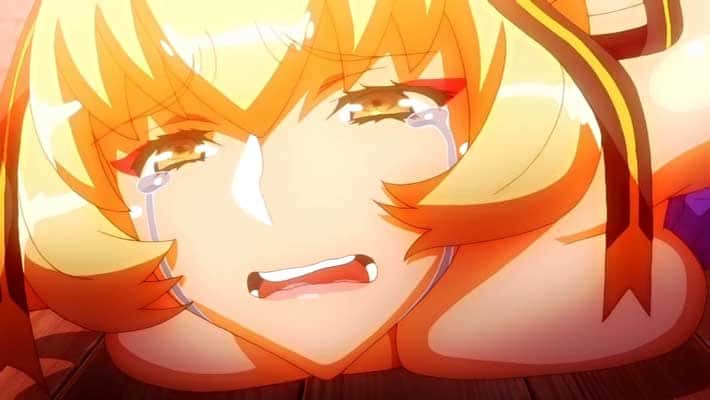 【エロアニメ】狐人族の長が公衆の面前で異種姦！欲望にまみれた男たちに白濁を注ぎ込まれ無様なアクメ顔を晒す！誇りを砕かれ肉便器へと改造される！