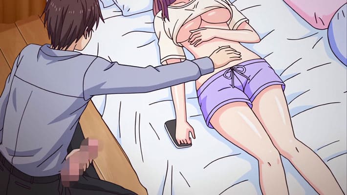 【エロアニメ】地味な姪が変態叔父をペットに採用！パンツ被りで土下座する彼を部屋や教室で徹底調教。お腹さすって…甘えた命令から始まる濃厚主従の性交生活。