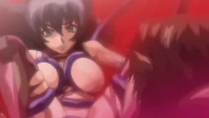姉妹の生き残りをかけたデスマッチに割り込むように入ってきた邪悪な化け物は、なんと対魔忍の恋人！