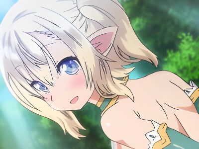 森のむっちり巨乳エロエルフが研究者の男にエロい性技を徹底的に仕込まれ蕩ける中出し3Pセックス SpankBang