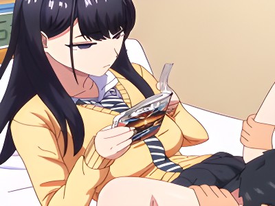 漫画を読ませてくれる代わりに黒髪ギャル女子校生のマンコを自由に使わせてもらいガチイキするまで執拗に愛撫する主人公のねっとりSEX XVIDEOS