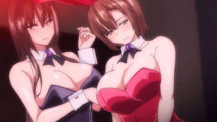 【新作エロアニメ】巨乳が2人いないと勃起しない夫のために友達を連れてきた妻 ＃2