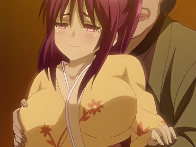 潜入任務中にミスをした巨乳くノ一が屋敷の男たちに拘束されながらレイプされる輪姦セックス aniporn