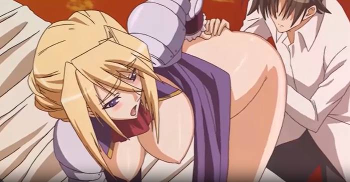 気高き王女セシリアが騎士に『ひとりにシたくない…』と甘く懇願して、王女の柔らかい巨乳と情熱的なラブセックス