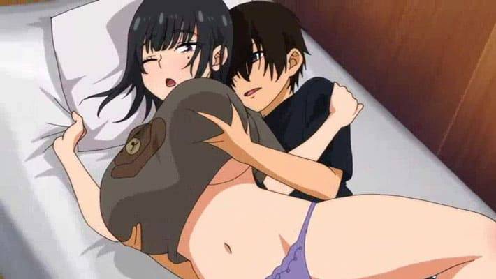 預かった男の子がまさかの肉食系で同じ布団に入った途端に爆乳鷲掴み…流されやすい私はイカされ続けた。