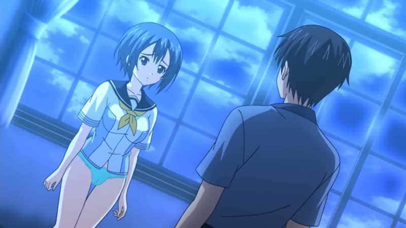 「同じことして私にもシテ！」若女将との行為を目撃した彼女だが、それが恋人としての関係ではないことを知りエッチを迫る少女。