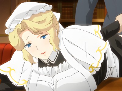 主人の帰宅を待つ美しいカール金髪のグラマラス爆乳メイドが豊満おっぱいで硬い肉棒を射精へ導く奉仕エッチ SpankBang