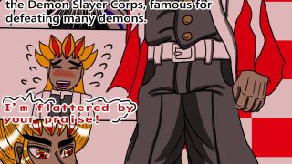 【エロ同人】Flame Swordsman and Ninja Indulge in …