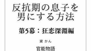 【エロ同人】反抗期の息子を男にする方法 第5幕:狂恋深淵編