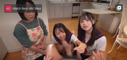【天馬ゆい】＜JK×中出し×ハーレム＞童貞の兄をナメ過ぎているメスガキJK姉妹が兄のチンポに興味深々状態で昼間っから二人のJK姉妹と禁断相姦した童貞兄ｗ