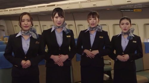 【森日向子･百永さりな･辻井ほのか】＜CAお姉さん×口内射精＞某航空会社でファーストクラスに乗るお客様だけに特権！現役CAお姉さんが最高級の性的オモテナシｗ