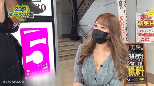 ＜お姉さん×ナンパ＞マスクの上でも解るくらい美人なお姉さんをナンパして即ハメSEX