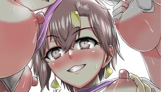 【エロ漫画】僕が痴女達に搾られた事情