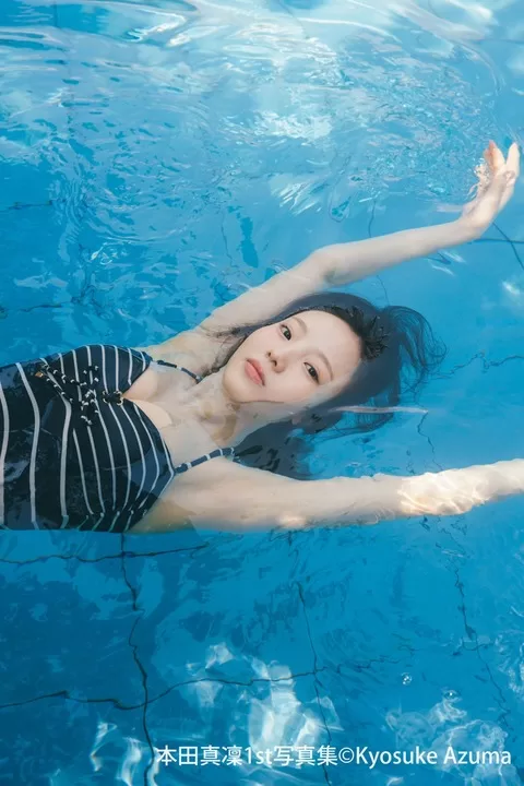 本田真凜の水着谷間おっぱい解禁がエロすぎるｗｗｗｗ