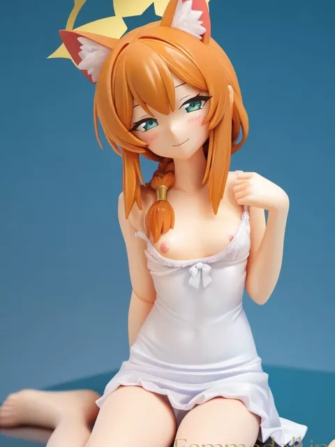 【エロ画像】ブルーアーカイブ マリーのフィギュア風AIイラストその２