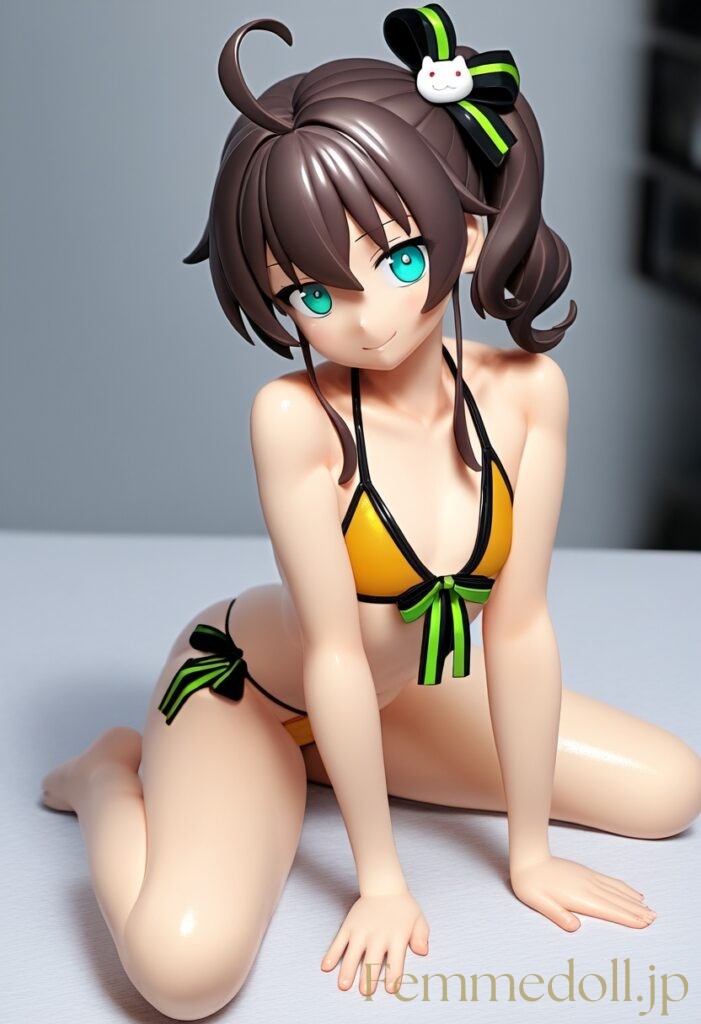 【エロ画像】Vtuber 夏色まつりのフィギュア風AIイラスト