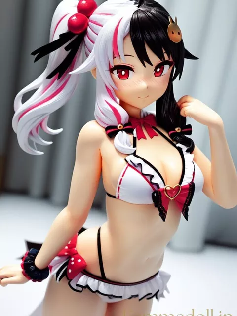 【エロ画像】Vtuber 夜見れなのフィギュア風AIイラスト2