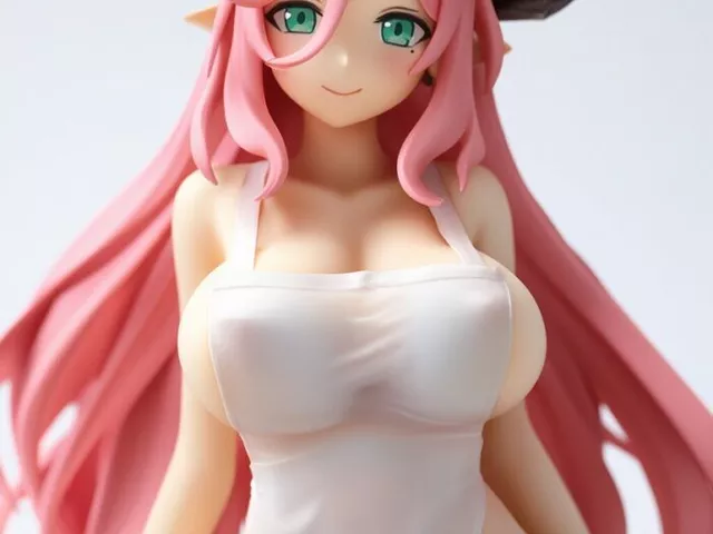 【エロ画像】ブルーアーカイブ ジュリのフィギュア風AIイラスト