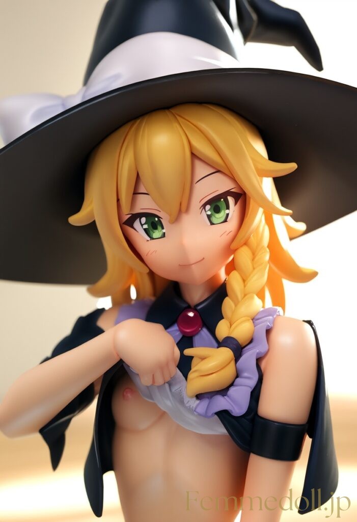 東方Project 魔理沙のフィギュア風エロ画像