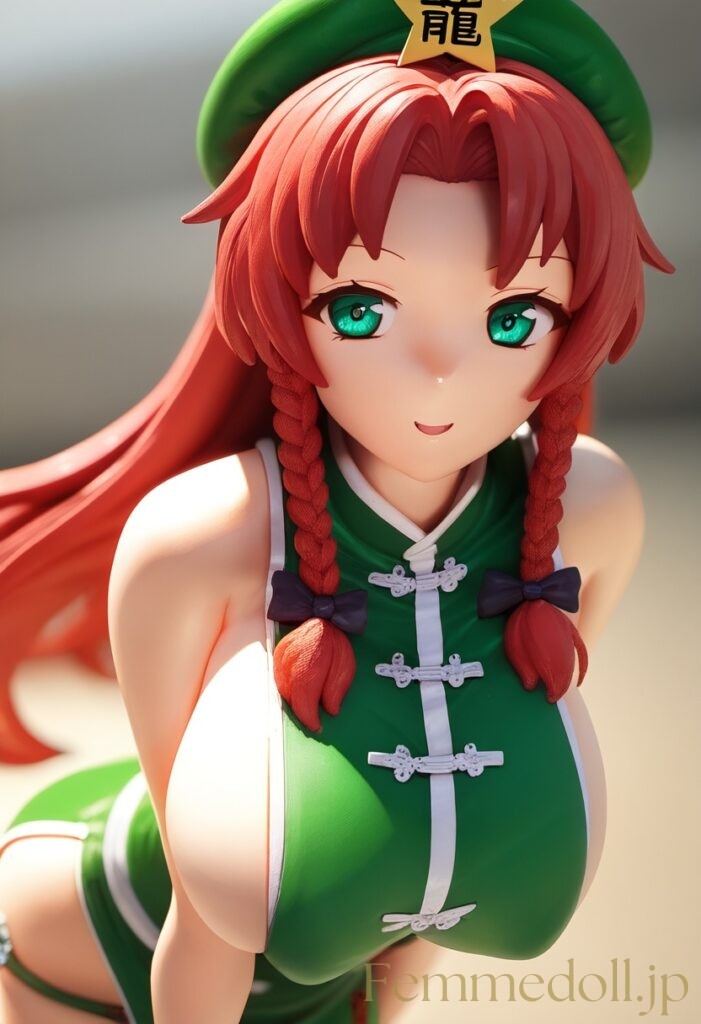 東方Project 美玲のフィギュア風エロ画像