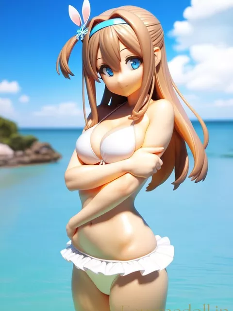 ドルフロ　スオミのフィギュア風萌え画像