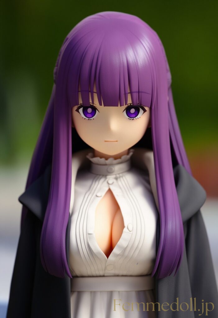 葬送のフリーレン　フェルンのフィギュア風AIエロ画像