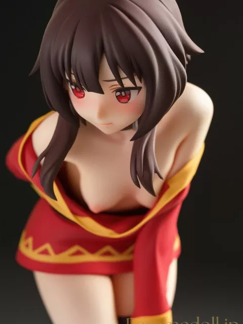 このすば　めぐみんのフィギュア風AIエロ画像