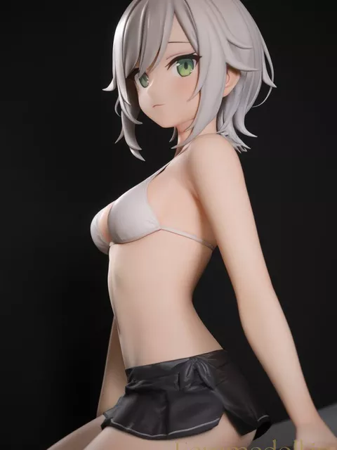 プロセカ　日野森志歩のフィギュア風AIエロ画像