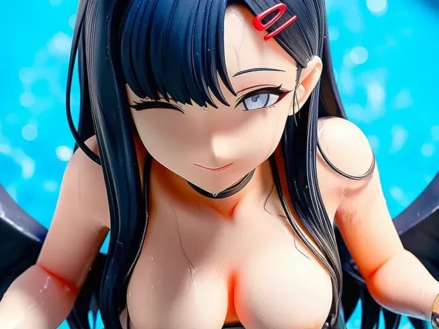 普段はカッコいいイチカのセクシーな水着姿にゾッコン！視線が奪われちゃう♡【ブルアカエロ画像】