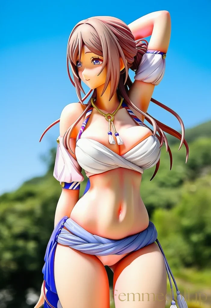 「ね、どう？似合うかな？」姫崎莉波が魅せる優雅な水着グラビア【学マスエロ画像】