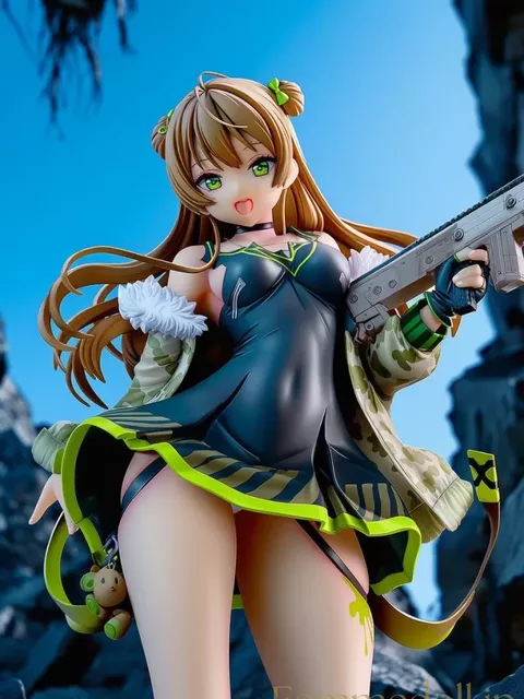 【ドルフロ】RFB：甘美な裸身が崩壊の街に溶け込む【AI生成イラスト30枚】