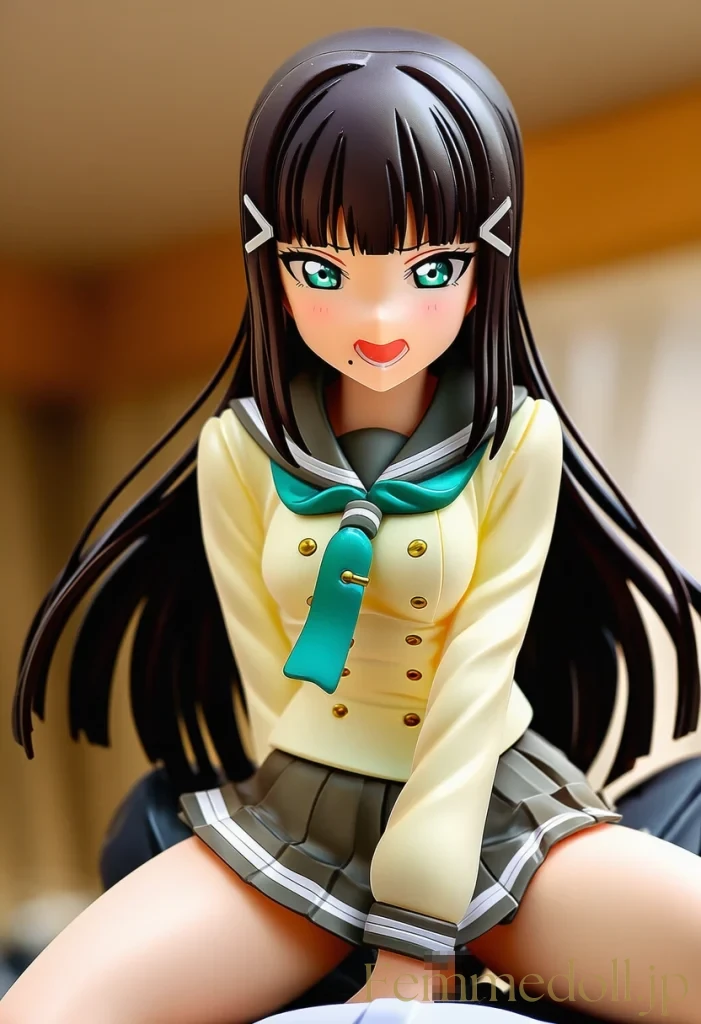 【ラブライブ! 】黒澤ダイヤ：放課後、厳格お嬢様の甘く乱れる秘め事【AI生成イラスト24枚】