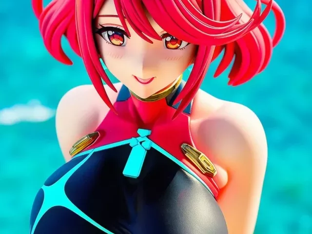 【ゼノブレイド】ホムラ：波打ち際の秘められた炎【AI生成イラスト30枚】