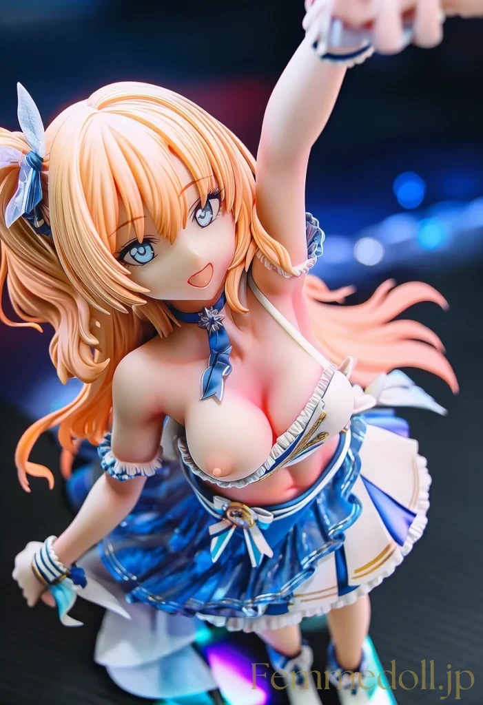 【オリジナル】アイドルダンス誘惑で体をくねらせ、欲情爆発【フィギュアエロCG30枚】