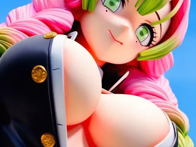 【鬼滅の刃】甘露寺蜜璃 「キュン死しちゃう♡」爆乳ヌードで噴射・・・♡【エロイラスト】