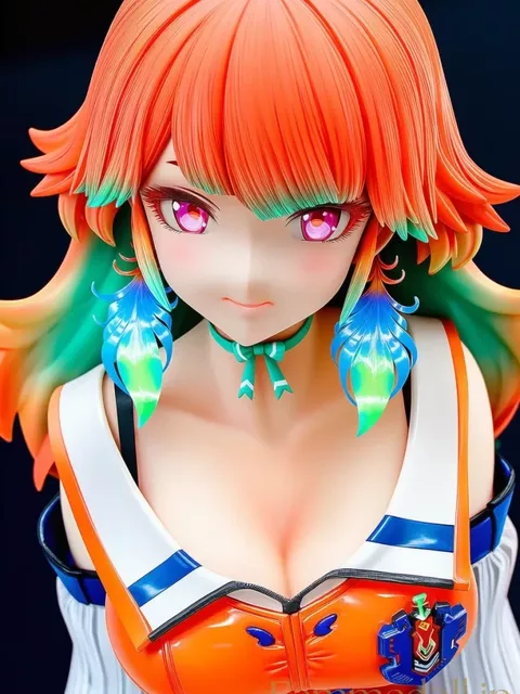 【Hololive】Kiara「熱くなってきたわ…」巨乳フィギュア風で悶え誘惑【エロイラスト30枚】