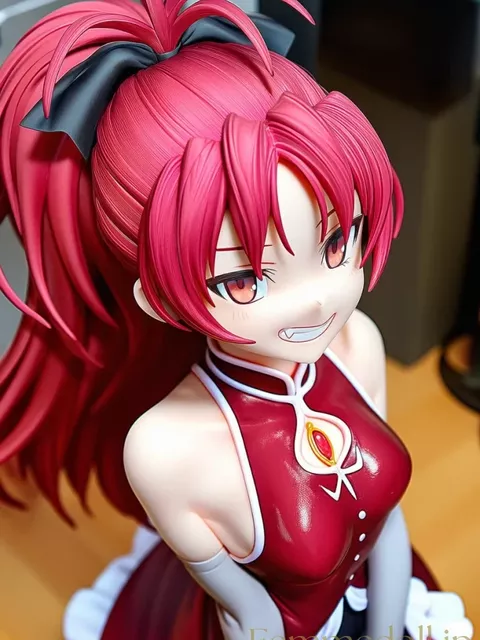 【まどマギ】佐倉杏子の魔法少女衣装でスレンダーボディ露出誘惑【エロイラスト30枚】