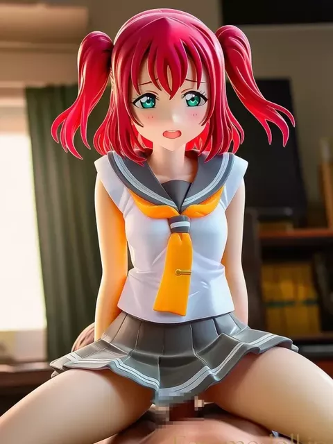 【ラブライブ! 】黒澤ルビィ：放課後のルビィと溶け合う甘い時間【AI生成イラスト36枚】