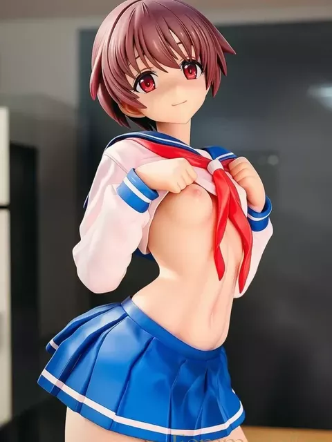 【咲-Saki-】宮永咲「恥ずかしい…」制服セミヌードで乳首チラ見せ悶々【エロCG36枚】
