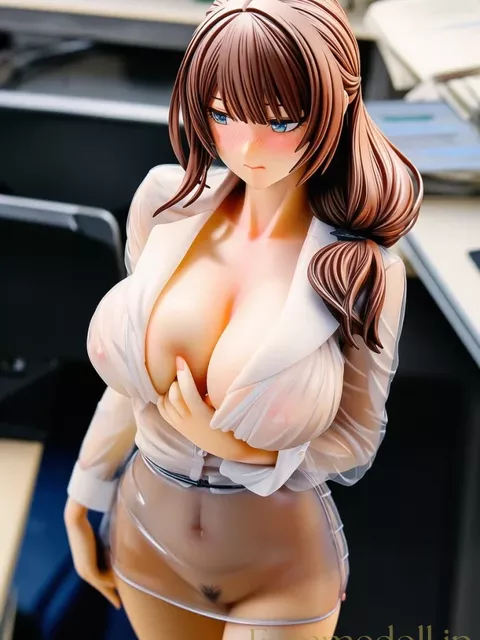 【オリジナル】OL「見ないで…」透けスーツでオフィス放置プレイ。【AIエロ30枚】