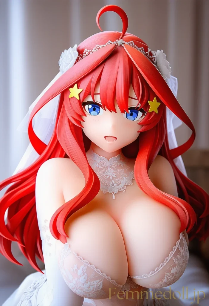 【五等分の花嫁】中野五月：星飾りの花嫁が零す甘い吐息【AI生成イラスト32枚】