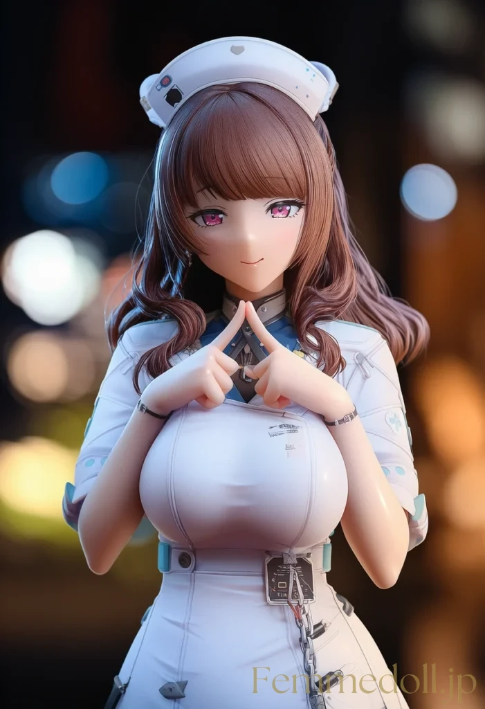 白衣の爆乳ナースが淫らに微笑む　極上看護であなたを虜に