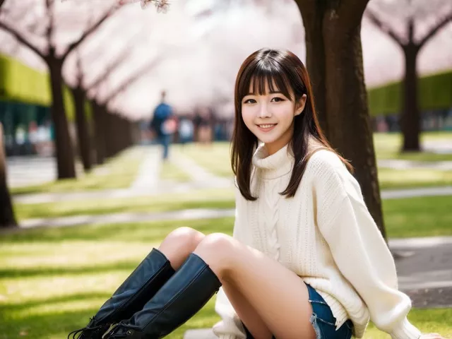 ミニスカ・ショーパン画像まとめ その24（ブーツ編）